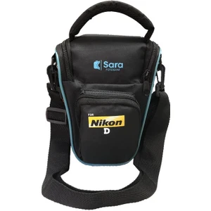 Nikon Için Dslr Üçgen Çanta Omuz Çantası D7200 D7100 D7000 D5100 D800 D810 D90 D79