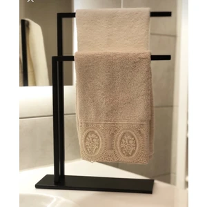 Paslanmaz Lamalı Çiftli El Havluluk Seti Siyah