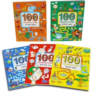 Parıltı Yayınları 100 Eğlenceli Oyun Seti - 5 Kitap