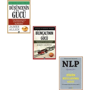 Düşüncenin Gücü - Bilinçaltının Gücü +  Zihin Kullanma Gücü - 3 Kitap