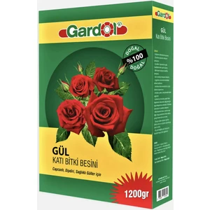 Gül Için Katı Gübre 1200 gr Güllerimizin Ihtiyacı Olan Tüm Besin Maddelerini Sağlar