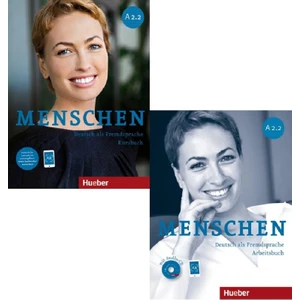 Menschen A2.2 : Kursbuch + Arbeitsbuch Mit Online Ar + Audio-CD