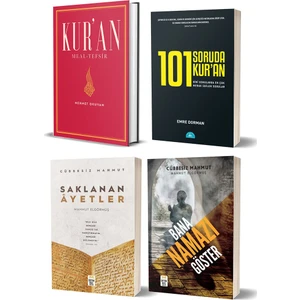 Kur'an Meal-Tefsir & 101 Soruda Kur'an & Saklanan Ayetler & Bana Namazı Göster 4 Kitap Set - Mehmet Okuyan