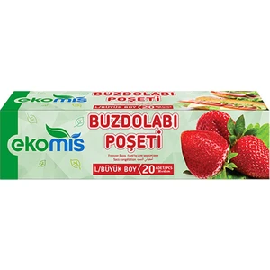 Buzdolabı Poşeti Büyük Boy 20'li 30 x 45 cm