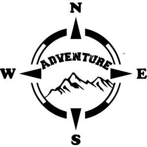 Melek Pazarı Adventure Pusula Off Road Oto Sticker