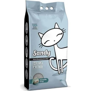 Sodyum Bentonit Ultra Topaklaşan Marsilya Sabunlu Doğal Kedi Kumu 10 kg
