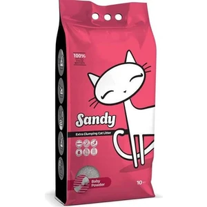 Sodyum Bentonit Ultra Topaklaşan Bebek Pudralı Doğal Kedi Kumu 10 kg
