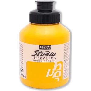 Studio Akrilik Boya 500 ml Kavanoz 171-23 Medium Cadmium Yellow