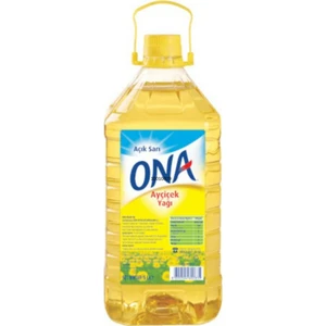 Ayçiçek Yağı 5 Lt Dar Ağızlı Pet