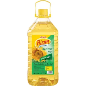 Ayçiçek Yağı 5 Lt Dar Ağız Pet