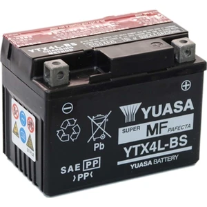 YTX4L-BS 12 Volt 3.2 Ah 50A Motosiklet Aküsü