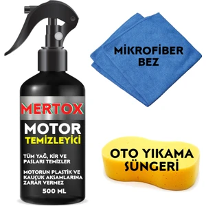 Otomobil Araç Araba  Oto Motor Temizleyici Sprey 500ML Temizleme Solüsyon Bakım