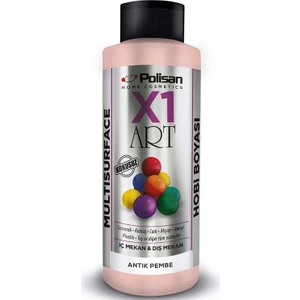X1 Art Multisurface Hobi Boyası - Antik Pembe - 120 ml