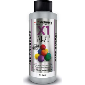 X1 Art Multisurface Hobi Boyası - Ay Taşı - 120 ml