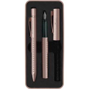 Grip Dolma Kalem +Tükenmez Kalem Set Bakır