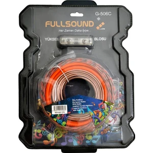 FULLSOUND Oto Anfi Kablo Seti 8ga  G-506C