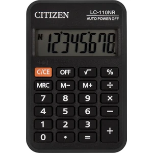 LC-110NR Cep Hesap Makinesi Siyah