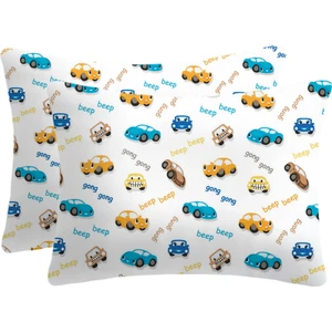 Lief Home %100 Pamuklu Fermuarlı Bebek Yastık Kılıfı | 35X45 ( 2 Adet )