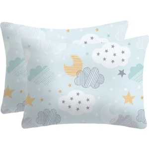 Lief Home %100 Pamuklu Fermuarlı Bebek Yastık Kılıfı | 35X45 ( 2 Adet )