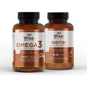 Wiselab Omega 3 + Biotin
