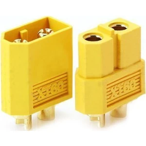 Emay Center Xt-60 Batarya Konnektör Dişi Erkek Çift Plug 60A Li-Po Pil Uyumlu