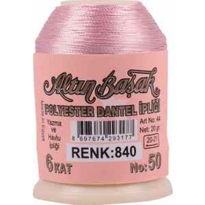 Dantel Ipliği 20 gr No:50 Polyester 6 Kat