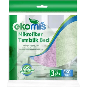 Mikrofiber Temizlik Bezi 3'lü