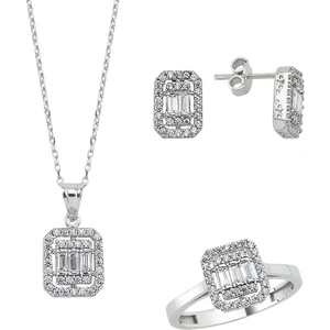14 Ayar 7,00 gr Baget Set Altın Takım