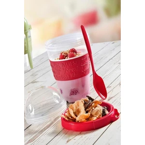 Kaşıklı Yoğurt Saklama Kabı 600ML