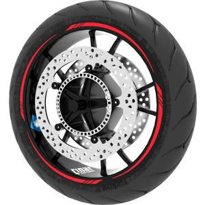 Çınar Extreme 4 Parçalı Keskin Jant Şeridi Sticker Reflektif & Floresan Renkler Çınar Extreme