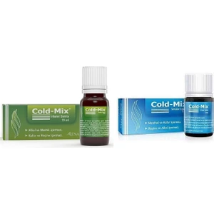 Yakaya Damlatılan Inhaler Cold-Mix Damla 5 ml + 10 ml 2'li Fırsat