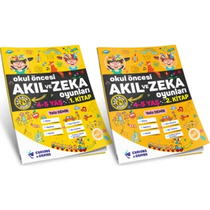 Pat Yayınları  Okul Öncesi Akıl Ve Zeka Oyunları 4-5 Yaş Seti
