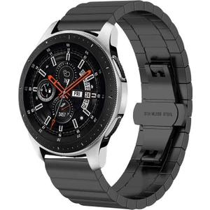 ​​samsung Galaxy Watch Gear S3 (22MM) Kordon Seramik Metal Kordon 16 Siyah