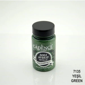 Dora Hybrid Metallic For Multisurfaces Her Yüzey Için Akrilik Boya 90 ml 7135 Yeşil