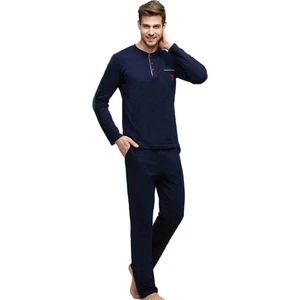 U.S. Polo Assn.  Erkek Pijama Takımı 17384 | Lacivert