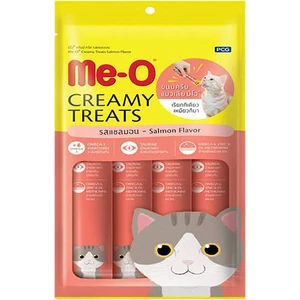Me-O Meo Somonlu Tamamlayıcı Kedi Besini 4X15 gr