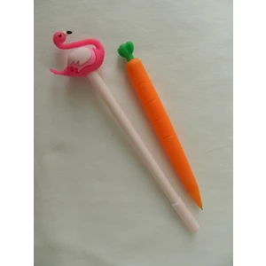 Flamingo Jel Tükenmez  Havuç Versatil Uçlu Kalem 2'li Set
