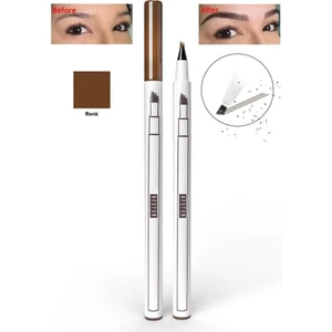 Mujgan Açık Kahverengi Kaş Kalemi (Ucu Tırtıklı)