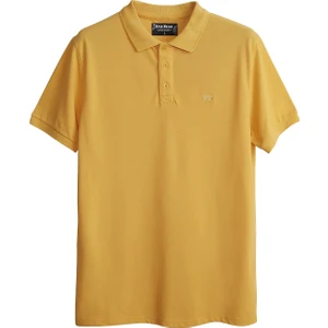 Bad Bear Erkek Hardal Polo T-Shirt
