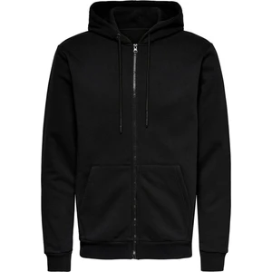 Only & Sons  Erkek Zip Hoodie Ceres Life 22018684-BLK