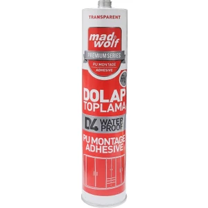 Mad Wolf Pu Dolap Toplama Silikonu 300 ml Şeffaf