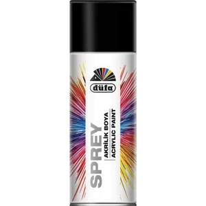 Genç Düfa Parlak Siyah Sprey Boya 400 ml