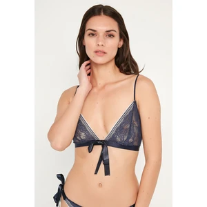 Indigo Dantella Full Lace Ribbon Sütyen