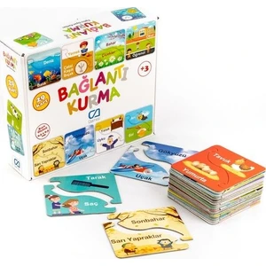 Ca Games 5043 Eğitici Kartlar Bağlantı Kurma 29 Parça
