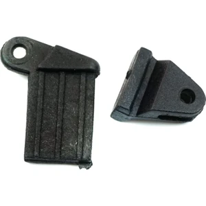 Bross Otomotiv BDP204 BMW E38 E39 E46 Mercedes W140 W124 W210 W211 Opel Vectra C için Arka Cam Perde Kızak Klips Seti