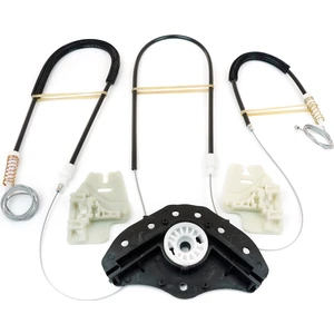 BMW 3 Serisi E46 2001-2005 4/5 Kapı Makyajlı Kasa 51330018130 İçin Ön Sağ Cam Kriko Seti Kapaklı