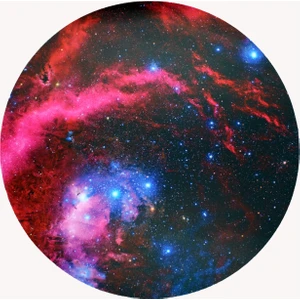 Galaksi Mouse Pad Yuvarlak 20 cm Mouse Pad
