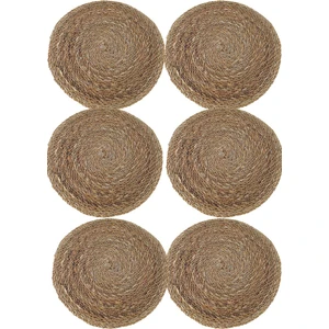 Hasır Örme Bambu El Yapımı 35 x 35 cm Amerikan Servis & Supla