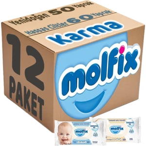 Islak Havlu Mendil Izotonik Karma 12'li Set (Yeni Doğan-Hassas Cilt)