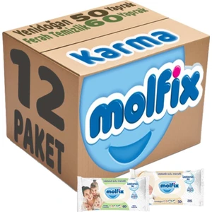 Islak Havlu Mendil Izotonik Karma 12'li Set (Yeni Doğan-Ferah Temizlik)